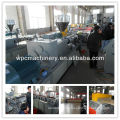 wood pvc construction board machine line